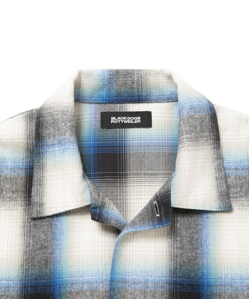 ROTTWEILER（ロットワイラー）の「R9 OMBRE CHECK SHIRT（シャツ/ブラウス・メンズ・ブルー/ブラウン・S/M/L/XL）」の8枚目の写真