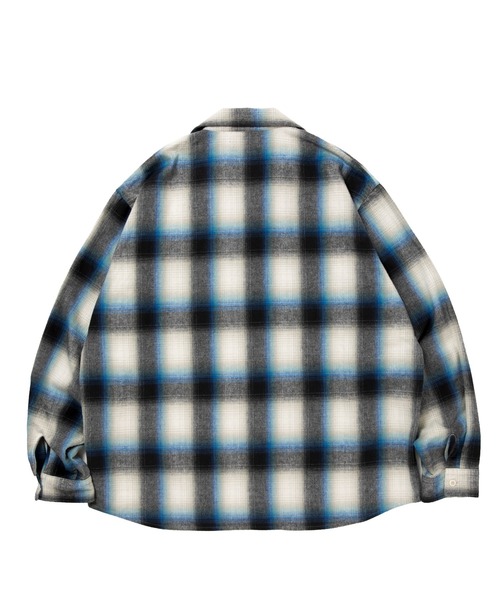 ROTTWEILER（ロットワイラー）の「R9 OMBRE CHECK SHIRT（シャツ/ブラウス・メンズ・ブルー/ブラウン・S/M/L/XL）」の9枚目の写真