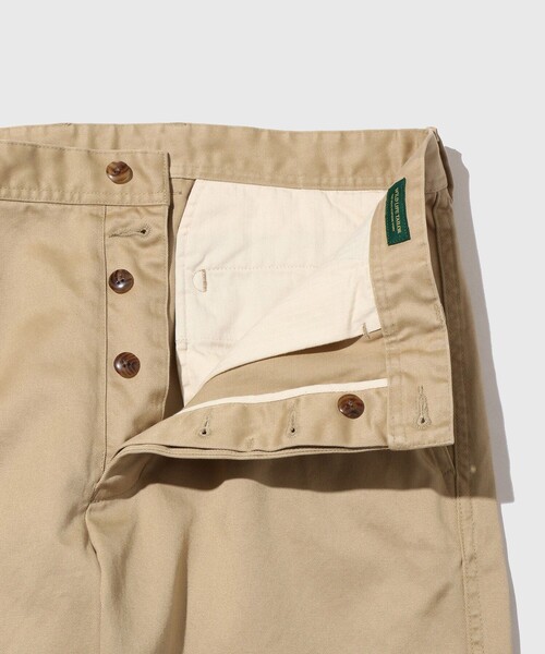 WILD LIFE TAILOR Adam et Rope'(ワイルドテーラーアダムエロペ )の「STRAIGHT CHINO(チノパンツ・メンズ・ベージュ/ネイビー・M/XL/L)」の4枚目の写真