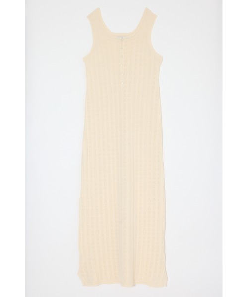 MOUSSY(マウジー)の「OPEN WORK KNIT ドレス(ワンピース・レディース・アイボリー/ブラウン/ブラック・1/2)」の13枚目の写真