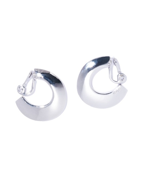 IRIS47（イリスフォーセブン）の「【IRIS 47】emblem earring/エンブレム イヤリング（イヤリング・レディース・シルバー・FREE）」の2枚目の写真