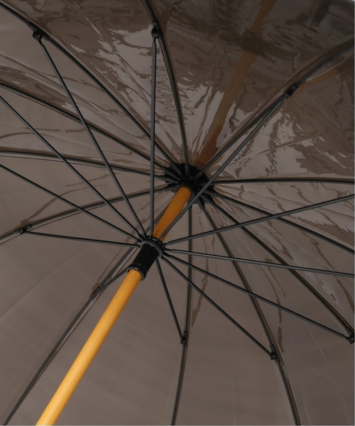 Traditional Weatherwear（トラディショナルウェザーウェア）の「《追加》TRADITIONAL WEATHERWEAR CLEAR UMBRELLA BAMBOO 傘（長傘・レディース・ブラウン・FREE）」の14枚目の写真