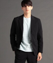 メランジストレッチ セットアップジャケット