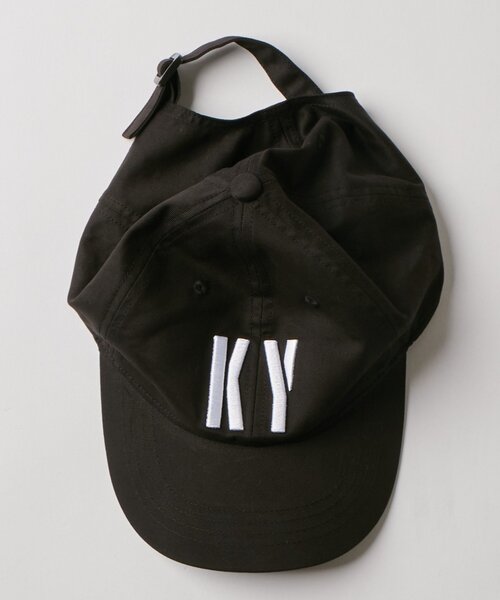 WHO'S WHO gallery(フーズフーギャラリー)の「【KOOKY'N】KY Sunshield logo cap(キャップ・メンズ・ブラック/ネイビー・FREE)」の2枚目の写真
