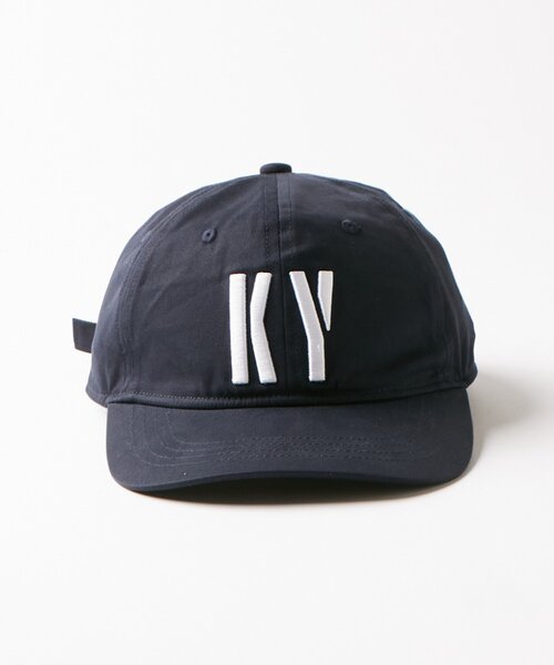 WHO'S WHO gallery(フーズフーギャラリー)の「【KOOKY'N】KY Sunshield logo cap(キャップ・メンズ・ブラック/ネイビー・FREE)」の6枚目の写真