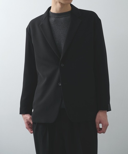 N.HOOLYWOOD(N.ハリウッド)の「【N.HOOLYWOOD】2252-JK06-095 JACKET(テーラードジャケット・メンズ・ダークグレー/ブラック・38/36)」の2枚目の写真