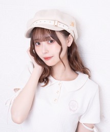 LAFARY（ラファリー）の「ビジュースタッズキャスケット（キャスケット）」
