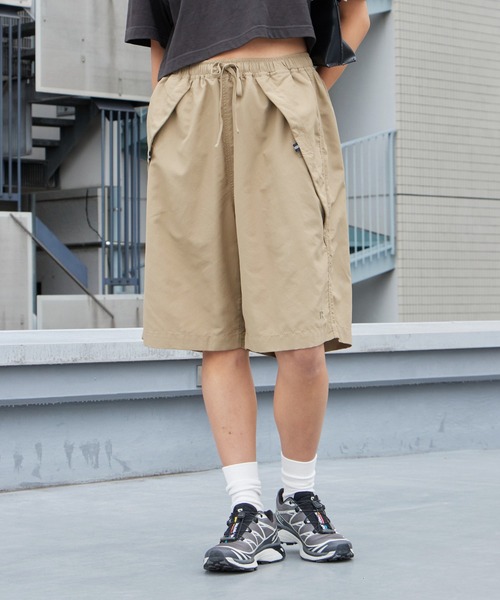 Russell Athletic(ラッセルアスレティック)の「RUSSELL ATHLETIC / ラッセルアスレティック SHELTECH Ripstop Shorts イージーショートパンツ ハーフ メンズ 2026年 夏 夏服(その他パンツ・メンズ・ブラック/ベージュ/サックスブルー・M/L/XL)」の3枚目の写真