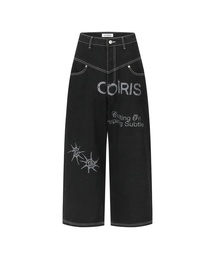 COIRIS（コイリス）の「デッカー ダーティ ロゴ スティッチ デニムパンツ 男女共用（デニムパンツ）」