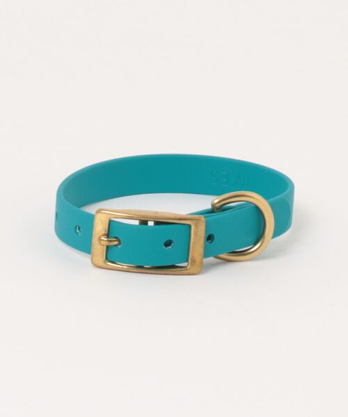 A.en（エイエン ）の「CLASSIC BRASS COLLAR（リード/ハーネス/首輪・メンズ・ライトグレー/オレンジ/チョコ/キャメル/イエロー/ブラック/ブルー系その他/バイオレット/レッド/グリーン系その他/オレンジ系その他/ピンク・MEDIUM/SMALL/X-SMALL/LARGE）」の5枚目の写真