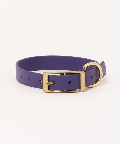 A.en(エイエン )の「CLASSIC BRASS COLLAR(リード/ハーネス/首輪・メンズ・ライトグレー/オレンジ/チョコ/キャメル/イエロー/ブラック/ブルー系その他/バイオレット/レッド/グリーン系その他/オレンジ系その他/ピンク・MEDIUM/SMALL/X-SMALL/LARGE)」の6枚目の写真