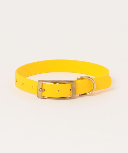 A.en(エイエン )の「CLASSIC BRASS COLLAR(リード/ハーネス/首輪・メンズ・ライトグレー/オレンジ/チョコ/キャメル/イエロー/ブラック/ブルー系その他/バイオレット/レッド/グリーン系その他/オレンジ系その他/ピンク・MEDIUM/SMALL/X-SMALL/LARGE)」の7枚目の写真