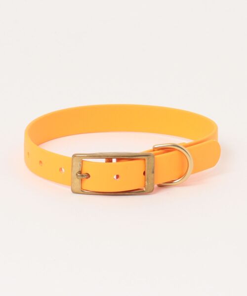 A.en(エイエン )の「CLASSIC BRASS COLLAR(リード/ハーネス/首輪・メンズ・ライトグレー/オレンジ/チョコ/キャメル/イエロー/ブラック/ブルー系その他/バイオレット/レッド/グリーン系その他/オレンジ系その他/ピンク・MEDIUM/SMALL/X-SMALL/LARGE)」の11枚目の写真