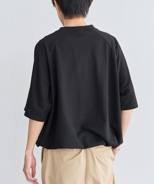 CRAFT STANDARD BOUTIQUE（クラフトスタンダードブティック）の「カノコドロストラグランTシャツ（Tシャツ/カットソー・メンズ・ネイビー/ホワイト/ブラック・M/L）」の13枚目の写真