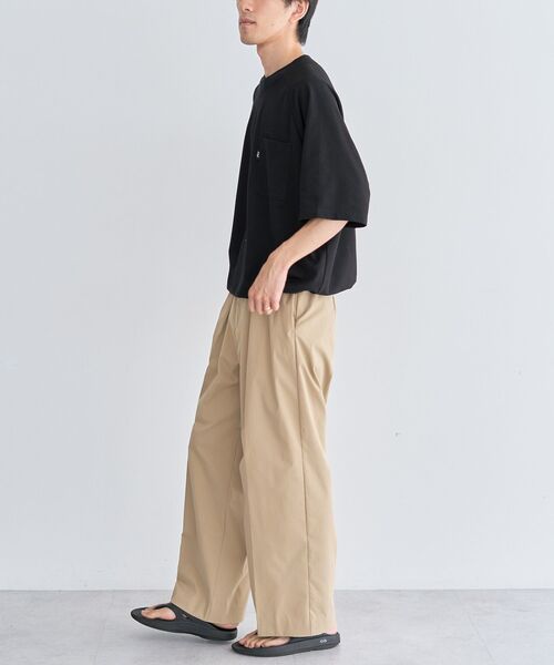 CRAFT STANDARD BOUTIQUE（クラフトスタンダードブティック）の「カノコドロストラグランTシャツ（Tシャツ/カットソー・メンズ・ネイビー/ホワイト/ブラック・M/L）」の15枚目の写真