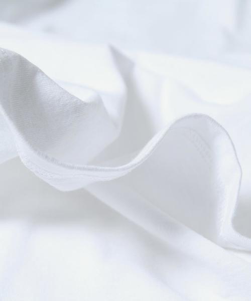 FRUIT OF THE LOOM（フルーツオブザルーム）の「FRUIT OF THE LOOM(フルーツオブザルーム) 別注VネックT2枚組(ホワイト・ネイビーボーダー)（Tシャツ/カットソー・メンズ・ホワイト系その他・X-LARGE/SMALL/MEDIUM/LARGE）」の11枚目の写真