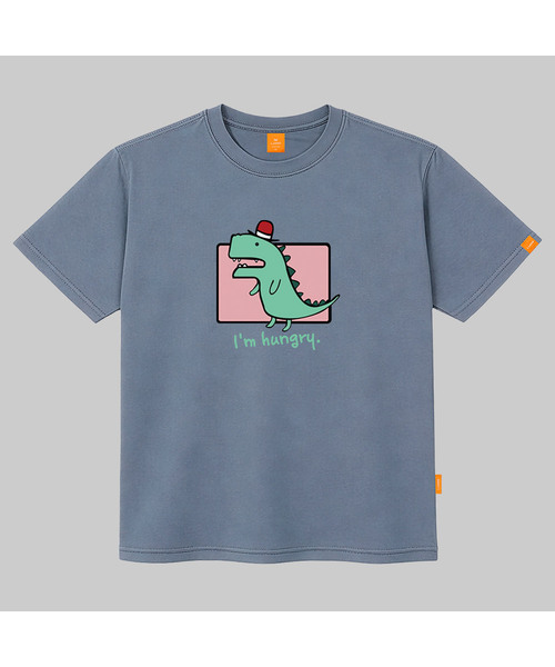 LLAMO(エラモ)の「ラモコングリョン 半袖Tシャツ 男女共用 ビッグサイズ S 4XL(Tシャツ/カットソー・レディース・カーキ/ダークインディゴブルー/ブラック/ホワイト・SMALL/X-LARGE/4XL/3XL/LARGE/MEDIUM/2XL)」の4枚目の写真