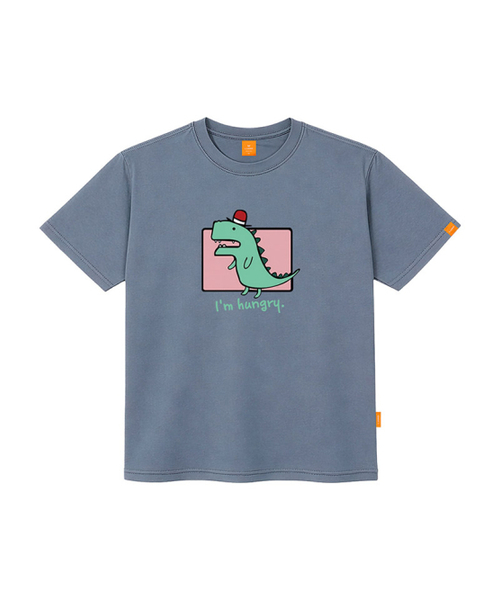 LLAMO(エラモ)の「ラモコングリョン 半袖Tシャツ 男女共用 ビッグサイズ S 4XL(Tシャツ/カットソー・レディース・カーキ/ダークインディゴブルー/ブラック/ホワイト・SMALL/X-LARGE/4XL/3XL/LARGE/MEDIUM/2XL)」の6枚目の写真