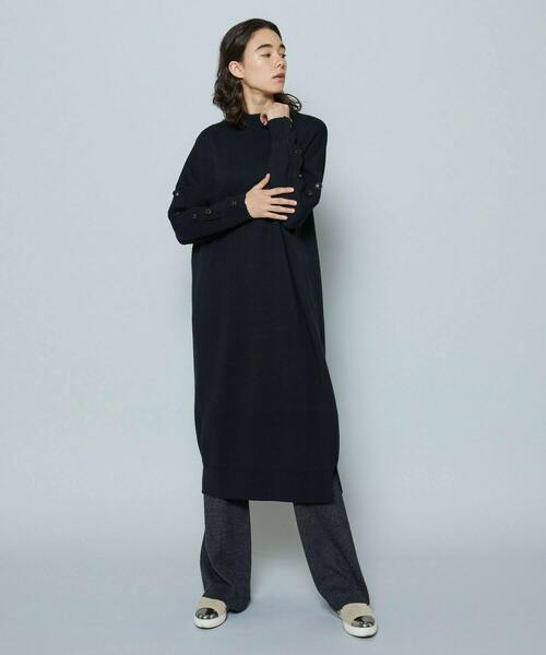 MOGA（モガ）の「MOLLOニットパンツ［セットアップ可能］（その他パンツ・レディース・チャコールグレー/クリーム・2）」の19枚目の写真