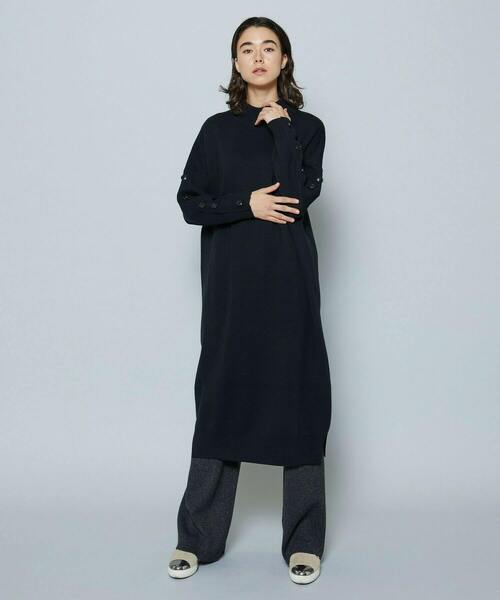 MOGA（モガ）の「MOLLOニットパンツ［セットアップ可能］（その他パンツ・レディース・チャコールグレー/クリーム・2）」の20枚目の写真