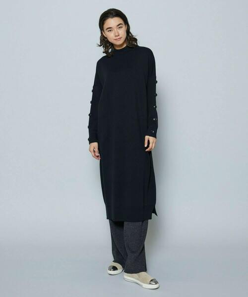MOGA（モガ）の「MOLLOニットパンツ［セットアップ可能］（その他パンツ・レディース・チャコールグレー/クリーム・2）」の21枚目の写真