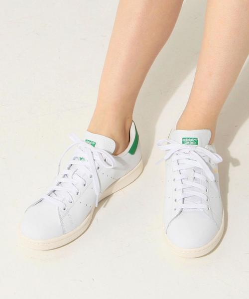 adidas（アディダス）の「＜adidas（アディダス）＞STAN SMITH スニーカー 16SS◆（スニーカー・レディース・ケリー/ブラック・23cm/25cm/24.5cm/23.5cm/24cm）」の9枚目の写真