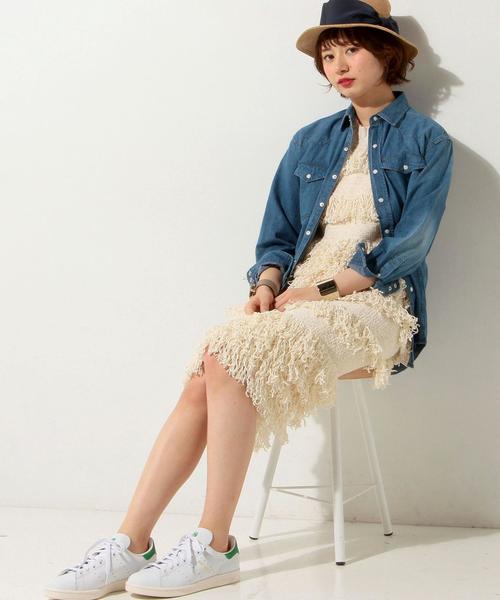 adidas（アディダス）の「＜adidas（アディダス）＞STAN SMITH スニーカー 16SS◆（スニーカー・レディース・ケリー/ブラック・23cm/25cm/24.5cm/23.5cm/24cm）」の11枚目の写真