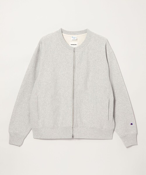 Champion(チャンピオン)の「<Champion × monkey time>フルジップ クルーネック スウェット(スウェット・メンズ・ライトグレー/ブラック・XL/S/L/M)」の14枚目の写真