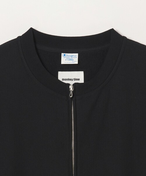 Champion(チャンピオン)の「<Champion × monkey time>フルジップ クルーネック スウェット(スウェット・メンズ・ライトグレー/ブラック・XL/S/L/M)」の19枚目の写真