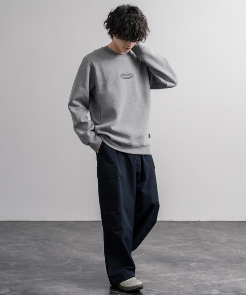 patagonia(パタゴニア)の「Patagonia M S 95 OVAL LOGO UPRISAL CREW SWEATSHIRT ロゴ刺繍裏起毛長袖スウェットトレーナー(スウェット・メンズ・グレー/ブラック・L/M/S/XL)」の18枚目の写真