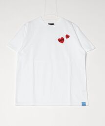 MAISON HONORE（メゾンオノレ）の「2Heart Patch T（Tシャツ/カットソー）」