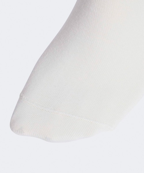 adidas(アディダス)の「adidas/アディダス HERI TREFOILS CREW SOCK トレフォイル クルーソックス 3足組 3足セット リブソックス クルー丈 ブランドロゴ メンズ レディース 2026年 夏 夏服(ソックス/靴下・メンズ・ホワイト/マルチ・S/M)」の7枚目の写真