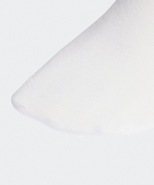 adidas(アディダス)の「adidas/アディダス HERI TREFOILS CREW SOCK トレフォイル クルーソックス 3足組 3足セット リブソックス クルー丈 ブランドロゴ メンズ レディース 2026年 夏 夏服(ソックス/靴下・メンズ・ホワイト/マルチ・S/M)」の4枚目の写真