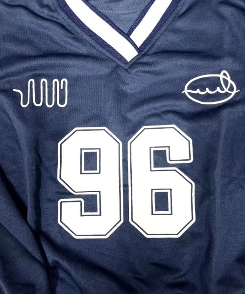 NANEA（ナネア）の「ナンバープリントVネックスポーツT（Tシャツ/カットソー・レディース・ネイビー・LARGE/X-LARGE）」の17枚目の写真