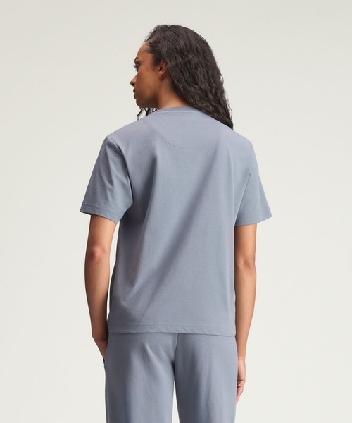adidas by Stella McCartney(アディダスバイステラマッカートニー)の「TrueCasuals レギュラー スポーツウェア Tシャツ【adidas by Stella McCartney】 / アディダス adidas(Tシャツ/カットソー・レディース・グレー・SMALL/MEDIUM/LARGE/X-LARGE/XX-LARGE/X-SMALL)」の2枚目の写真
