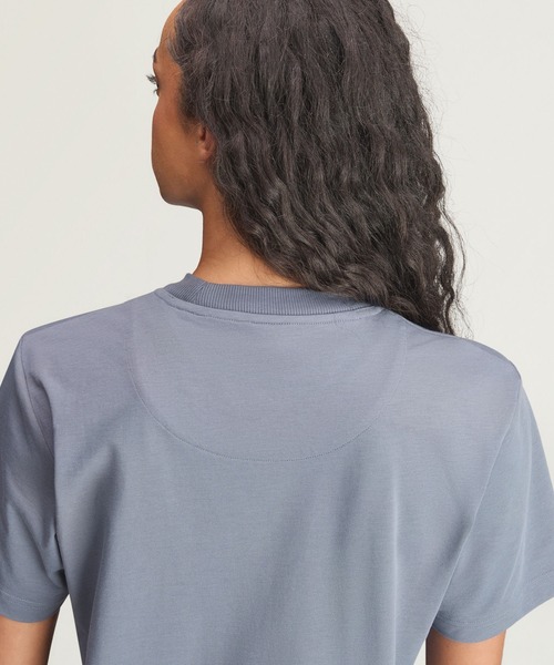 adidas by Stella McCartney(アディダスバイステラマッカートニー)の「TrueCasuals レギュラー スポーツウェア Tシャツ【adidas by Stella McCartney】 / アディダス adidas(Tシャツ/カットソー・レディース・グレー・SMALL/MEDIUM/LARGE/X-LARGE/XX-LARGE/X-SMALL)」の5枚目の写真