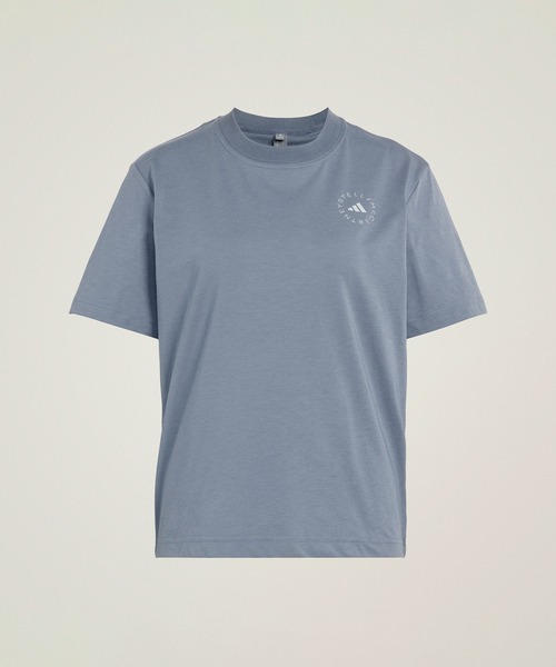 adidas by Stella McCartney(アディダスバイステラマッカートニー)の「TrueCasuals レギュラー スポーツウェア Tシャツ【adidas by Stella McCartney】 / アディダス adidas(Tシャツ/カットソー・レディース・グレー・SMALL/MEDIUM/LARGE/X-LARGE/XX-LARGE/X-SMALL)」の6枚目の写真
