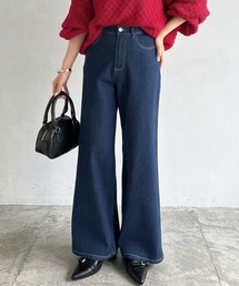 ワイドルーズデニムパンツ