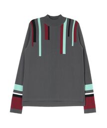 UN3D. | MULTI STRIPE TURTLE KT(ニット/セーター)