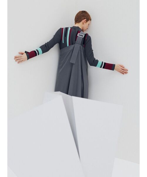 UN3D.(アンスリード) 2WAY TURTLE DESIGN KT MULTI STRIPE TURTLE KT / マルチストライプタートルニット（ニット