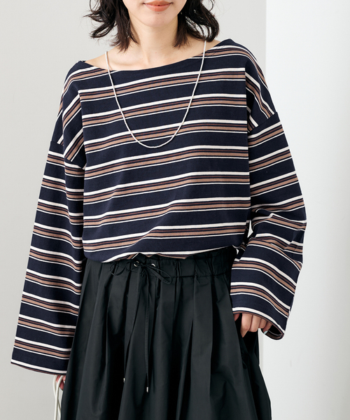 IENA｜イエナのTシャツ/カットソー（ボートネック）通販 - ZOZOTOWN