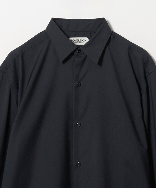 SOVEREIGN(ソブリン)の「<SOVEREIGN>レギュラーカラー シャツ(シャツ/ブラウス・メンズ・グレー系/ネイビー・L/M)」の9枚目の写真