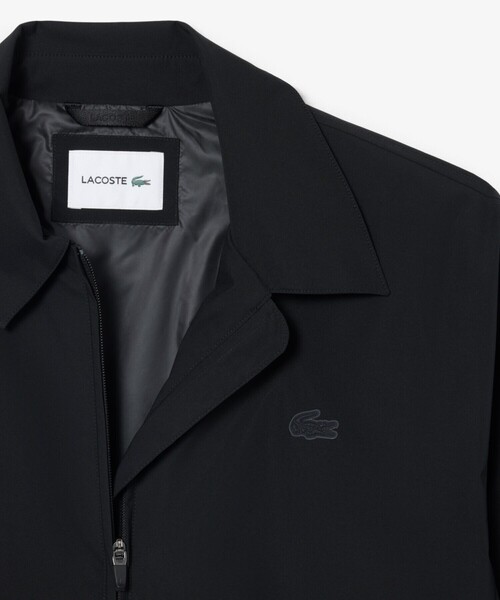 LACOSTE(ラコステ)の「防風 撥水 ジップアップブルゾン(ブルゾン・メンズ・ブラック/ライトグレー・46/48/50/52)」の11枚目の写真
