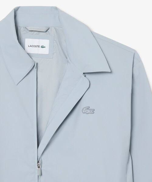 LACOSTE(ラコステ)の「防風 撥水 ジップアップブルゾン(ブルゾン・メンズ・ブラック/ライトグレー・46/48/50/52)」の4枚目の写真