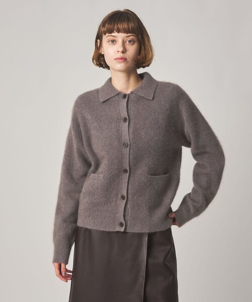 Steven Alan(スティーブンアラン)の「<Steven Alan>オーストラリアン ウール ミックス ニット カーディガン(カーディガン/ボレロ・レディース・ネイビー/ナチュラル/モカ・FREE)」の9枚目の写真