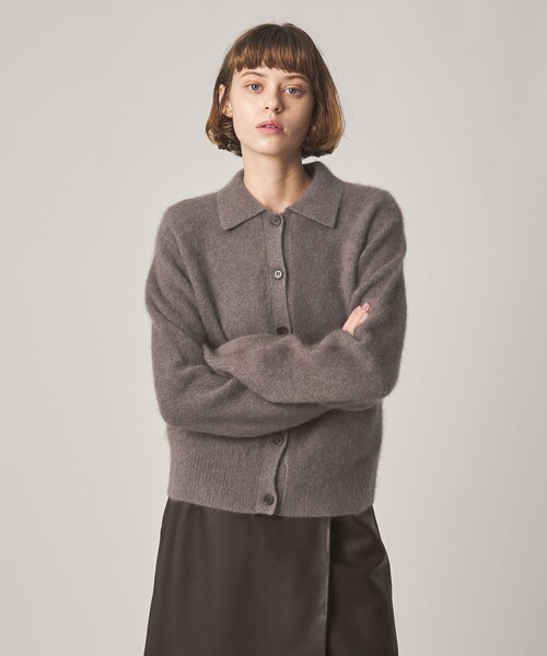Steven Alan(スティーブンアラン)の「<Steven Alan>オーストラリアン ウール ミックス ニット カーディガン(カーディガン/ボレロ・レディース・ネイビー/ナチュラル/モカ・FREE)」の10枚目の写真