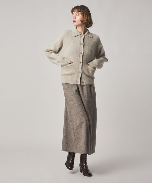 Steven Alan(スティーブンアラン)の「<Steven Alan>オーストラリアン ウール ミックス ニット カーディガン(カーディガン/ボレロ・レディース・ネイビー/ナチュラル/モカ・FREE)」の13枚目の写真