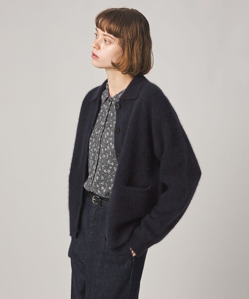 Steven Alan(スティーブンアラン)の「<Steven Alan>オーストラリアン ウール ミックス ニット カーディガン(カーディガン/ボレロ・レディース・ネイビー/ナチュラル/モカ・FREE)」の16枚目の写真