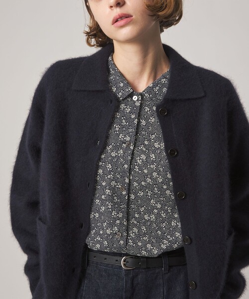 Steven Alan(スティーブンアラン)の「<Steven Alan>オーストラリアン ウール ミックス ニット カーディガン(カーディガン/ボレロ・レディース・ネイビー/ナチュラル/モカ・FREE)」の19枚目の写真