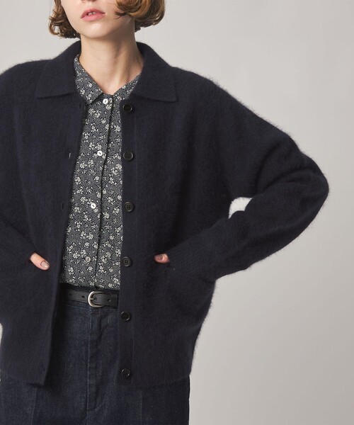 Steven Alan(スティーブンアラン)の「<Steven Alan>オーストラリアン ウール ミックス ニット カーディガン(カーディガン/ボレロ・レディース・ネイビー/ナチュラル/モカ・FREE)」の21枚目の写真